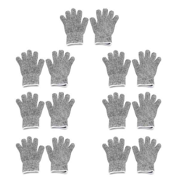SMT- Cut-Resistant Gloves [7Pair Of XS] Level 5 Protection Stretch