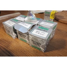 Ushio Lot Of 3 Ushio FNV/FG  12V  50Watts WFL 60 Degree Bulbs