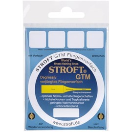 STROFT GTM Fly Leader Drawn Leader 12 ft / 375 cm All Thicknesses (0.37 mm - 04X)