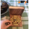 Solitaire Hexagon 37 Pegs - Strategy Wooden Game