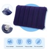 SCDZY 2 Pcs Inflatable Camping Pillow, Soft Flocked Blow Up