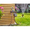 Gardena 8193 Two-Way Garden Hose Splitter with Flow Control Valves,