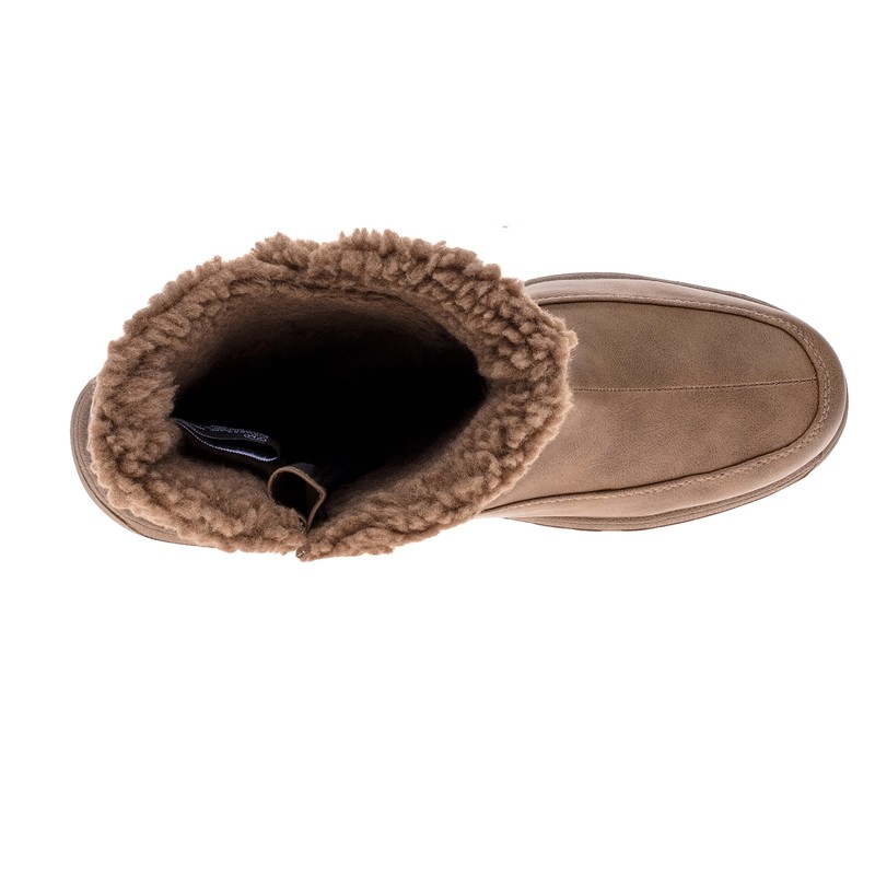 Eddie Bauer Womens Cold Weather Boots Side Zipper Dual Button