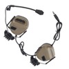Shooting Headset Shooting Earmuffs Ear Hearing Protection Headphones Sound Amplification