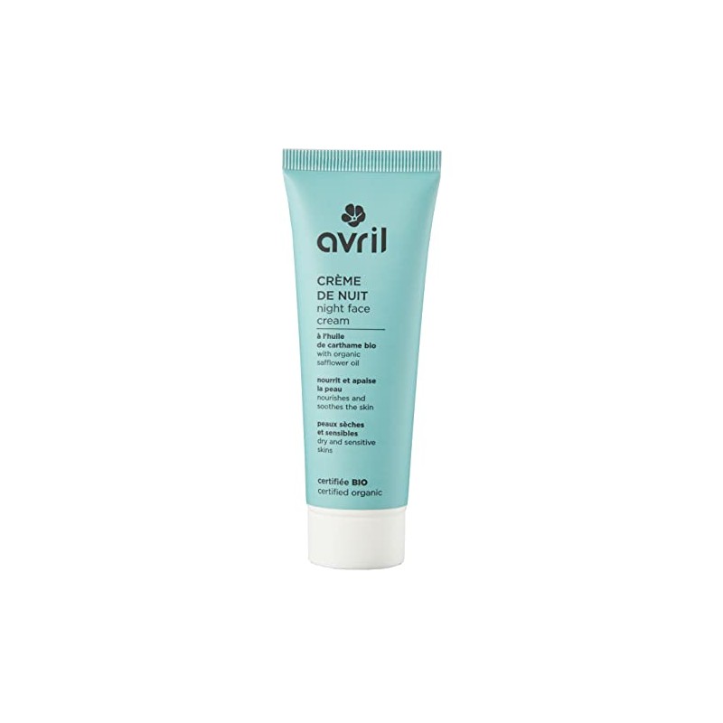 Avril Organic Face Cream for Night - Dry & Sensitive