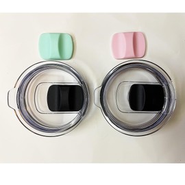 Tumbler Lid Replacement for 20/30 oz YETI Rambler, Magnetic Slider, Splash Resistant (20 OZ)