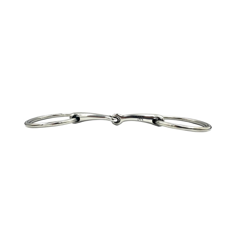 Equine Smile ES0102 Snaffle Bit Simple Broken Ring Diameter 65