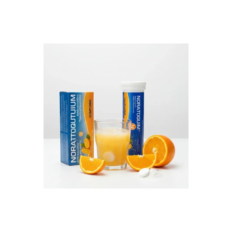 Vitamina Pack Tabletas Efervescente Acido Ascórbico