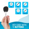 NISSAN MICRA ALMERA PRIMERA - 2 BUTTON REMOTE KEY CASE