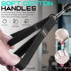 Tricep Rope Attachment Handles for Gym, 13inch Exercise Handles, Tricep