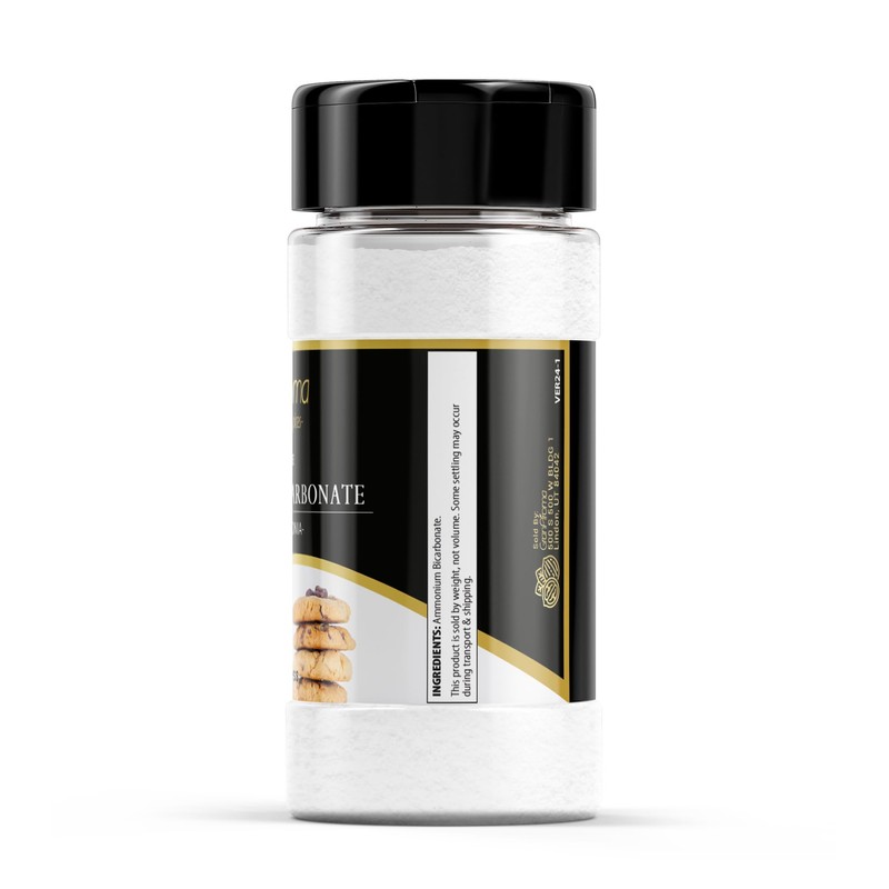 GranAroma Ammonium Bicarbonate, 4 oz, Baker's Ammonia, Traditional Leavening Agent