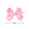 3 Inch Satin Bow for Little Girls - 2 Pcs