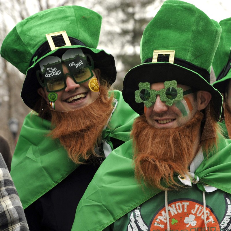 St. Patrick's Day Shamrock Temporary Tattoos, Waterproof Body Face Stickers