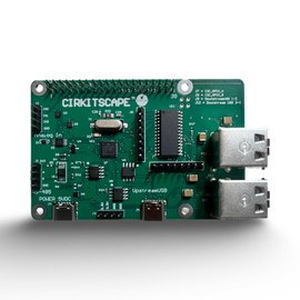 CirkitScape Raspberry Pi HAT - RS485 and ADC HAT with GPIO Expansion Board for Pi 5 4B 3B+ Industrial Automation Projects