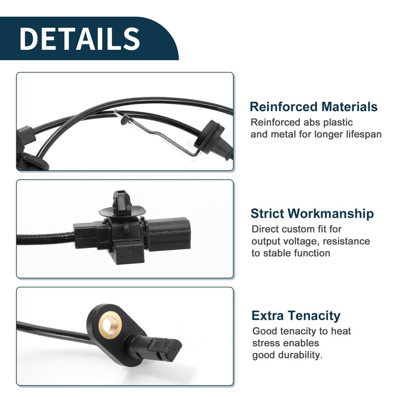 TUCKBOLD ABS Wheel Speed Sensor Front Right ABS Sensor Anti-lock