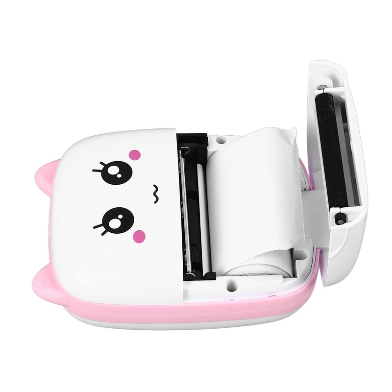 Mini Thermal Printer Bluetooth Mini Pocket Printer Sticker Printer Inkless