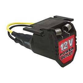 RoadPro RPPS-16ES 12-volt Auxiliary Power Port or Outlet , Black