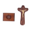 Wood Baptism Crosses Natural Texture Magnetic Standing Exquisite Polishing Carved