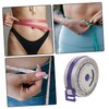 jojofuny Aluminum Tape Measure 2m Retractable Body Measurement Cloth Measuring
