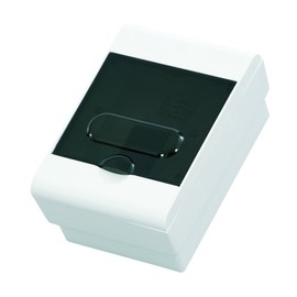 Small Distribution Board 4 Modules / Fuse Box / Distribution Box Surface-Mounted IP40
