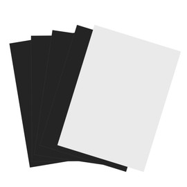 Printable Magnetic Sheets A4 5 Magnetic Paper Anti-Magnetic Sheets Magnetic Sheets Flexible Magnetic Inkjet Printing Sheets Printable Photo Paper Magnets May Stick to Iron Surface
