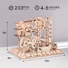 ROKR Marble Run 3D Wooden Puzzles Model Building Kits for