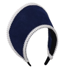 Victorian Vintage Headwear for Women Elizabethan Tudor Coronet Pilgrim Costume Cosplay Accessory Anne Boleyn Hat