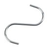 Hardware-Solutions 10 PCS - Space-Saving Tidy S Hooks Chrome Plated
