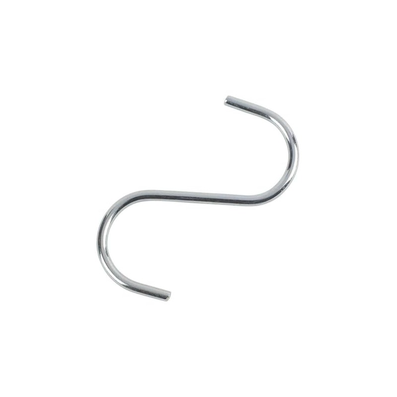 Hardware-Solutions 10 PCS - Space-Saving Tidy S Hooks Chrome Plated