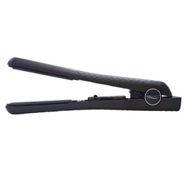 ISO Beauty Spectrum Pro Flat Iron Hair Straightener 100% Solid Ceramic 1.25" Plates with Adjustable Temperature 140-450F (Black)