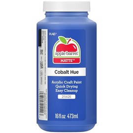 Apple Barrel 21142 - Pintura acrílica en varios colores (16 onzas), color azul cobalto