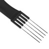 NOLITOY Styling Comb Hair 5pcs Steel Pin Combs Detangler Braiding