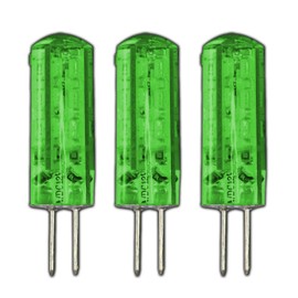 PB-Versand 3x G4 LED 1.5 Watt Dimmable Lamp Green 12 V DC 24 SMD Dimmer Green Light