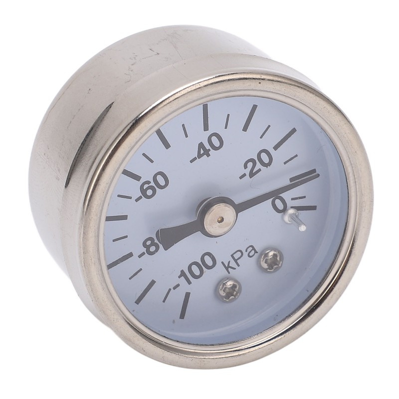 Vacuum Pressure Gauge 1/8in Stainless Steel Dial Liquid Filled Pneumatic
