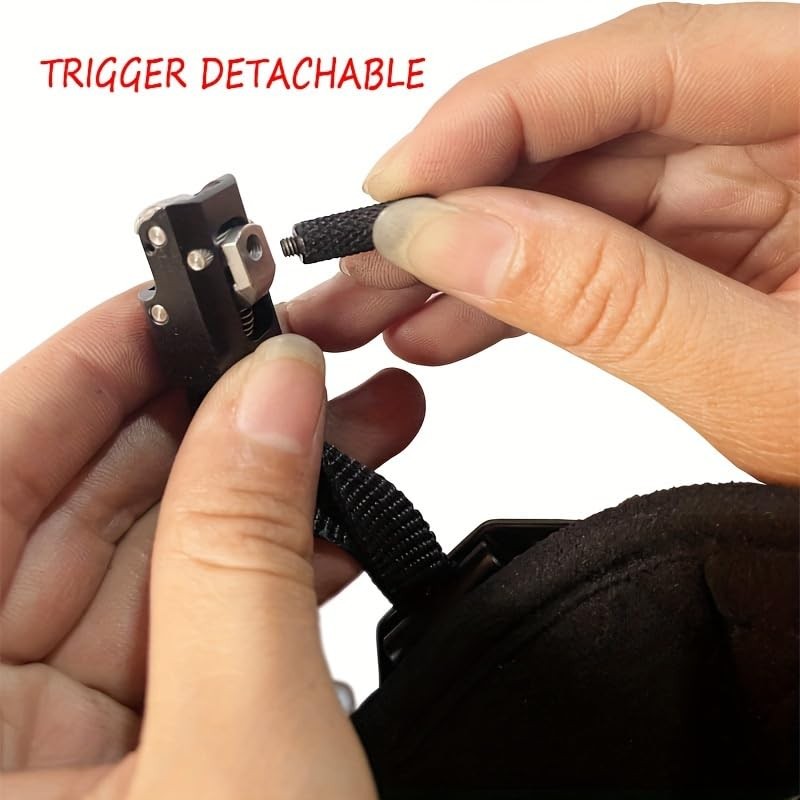 JIANZD Bow Release for Compound Bow, Comfortable Wrist Strap Archery