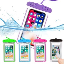 Universo en Linea Funda Acuatica Sumergible Protege Celular Playa Alberca Full