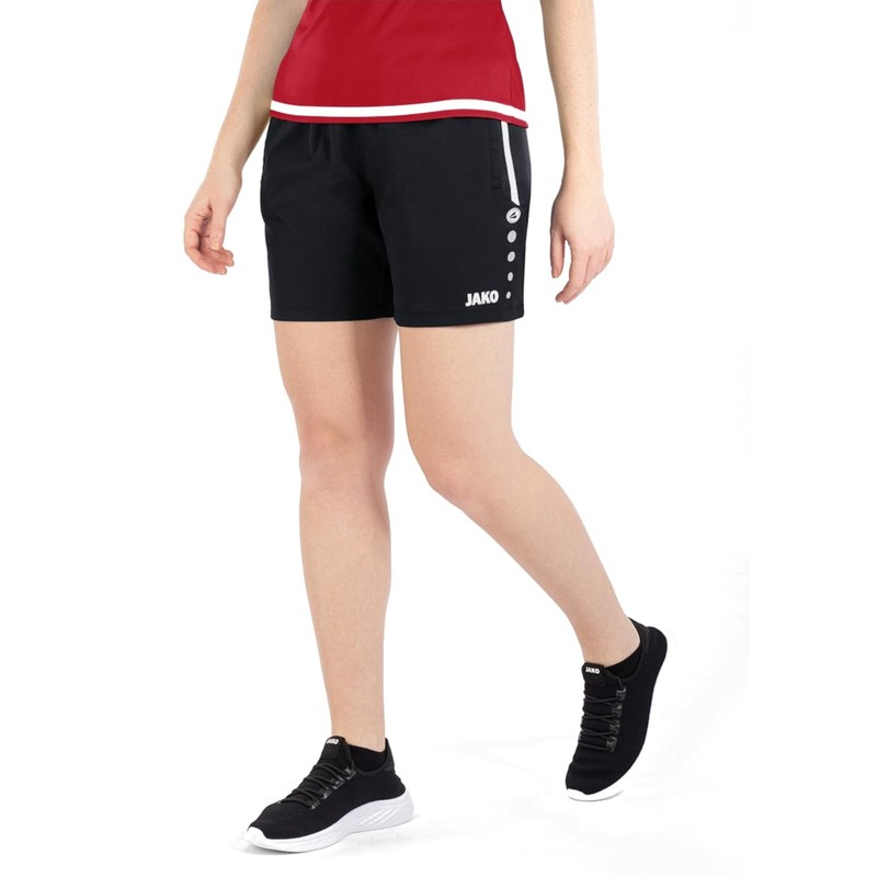 JAKO Brasil C6292-08 Women's Shorts 42-44, black/white