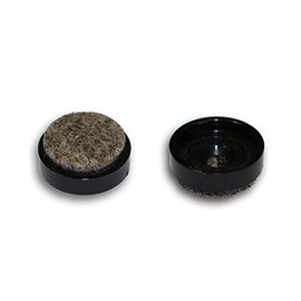 peha Wagner QuickClick Felt Insert 'Ultrasoft Glider' (Base Part Required), Round, 17 mm (Pack of 20)