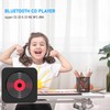 Portable CD Player, Desktop or Wall Mount Bluetooth CD Player,