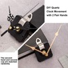 2 Pair Hands Quartz Clock Movement DIY Wall Clock Movement