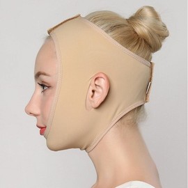 Face Mask Facial Massage V-Line High Elasticity Face Band (WCC3872) / 페이스 마스크 얼굴 마사지 브이라인 고탄력 얼굴밴드 (WCC3872)
