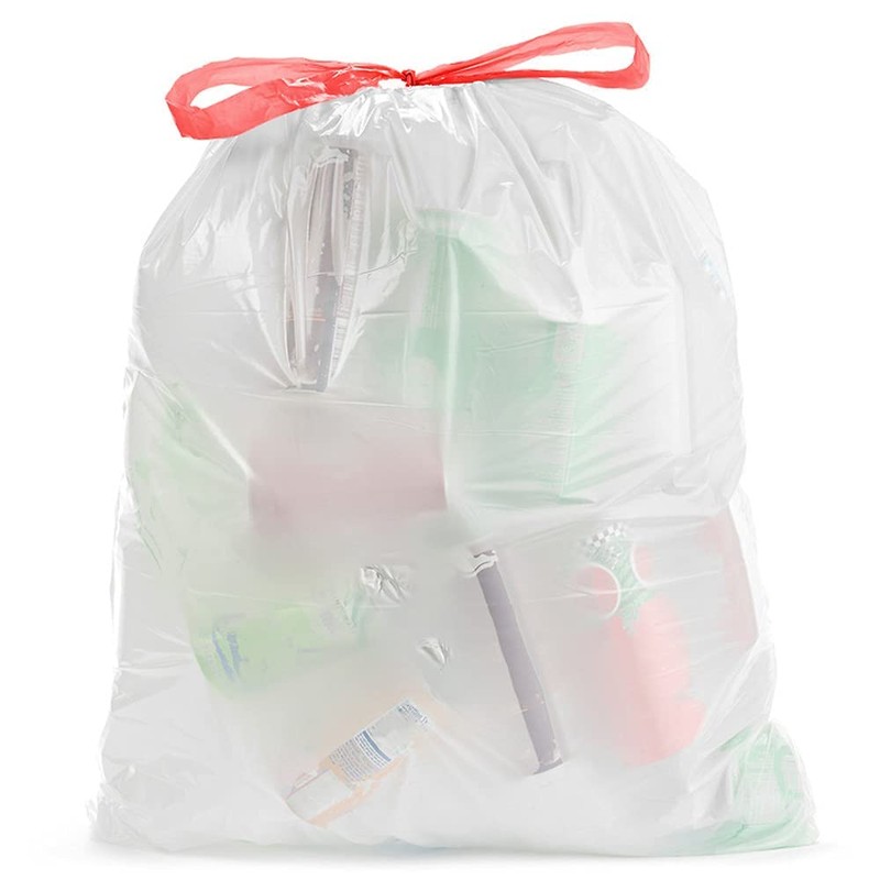 Commander 13 Gallon 0.9 MIL White Tall Kitchen Garbage Bags