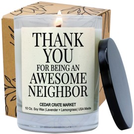 Neighbor Gifts Ideas | Cute House Warming Gifts for Neighbors | Best Neighbor Ever | New Home Gift Ideas | Hostess Gifts for Women Friends | Housewarming Gifts New Home, Welcome New Homeowner