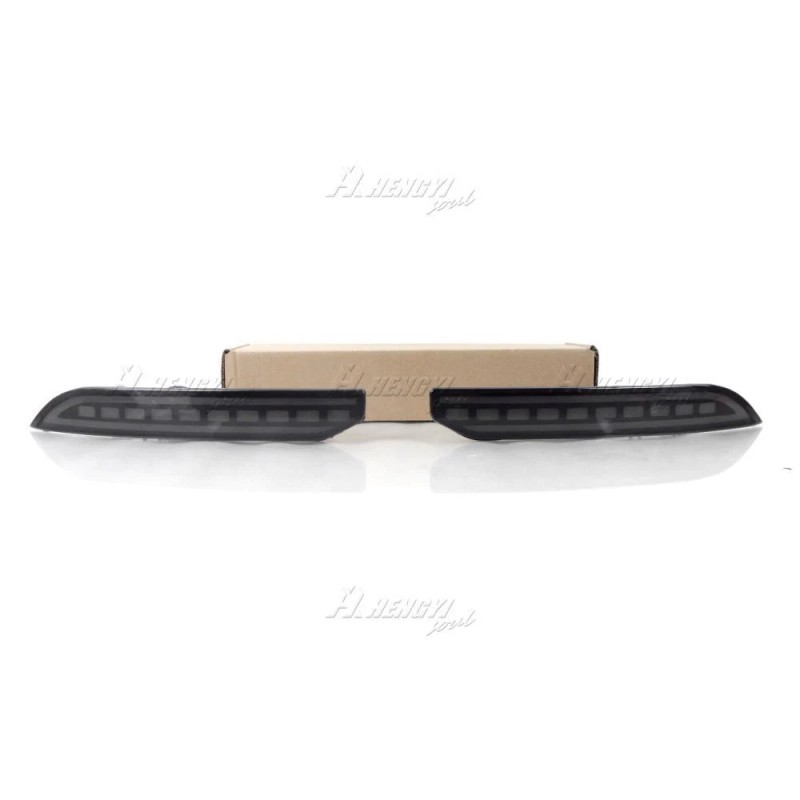 HHENGYISOUL Smoked LED Rear Reflector Light Turn Singal Lamp For