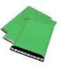 100-19x24 GREEN WHITE POLY MAILERS ENVELOPES BAGS 19 x 24