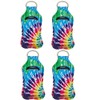 4 Piece Hand Sanitizer Bottle Holder Keyring-Ranxizy Neoprene Keychain for