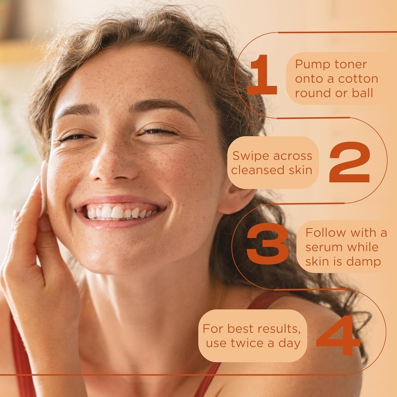 Insta Natural Vitamin C Face Toner Maintains whitening balance and