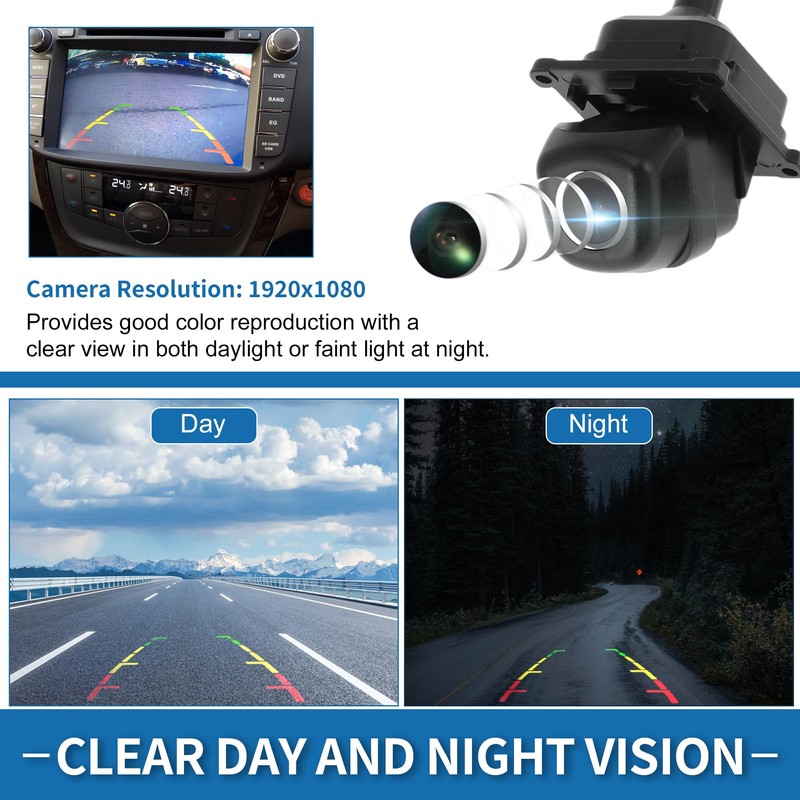 A ABSOPRO Rear View Camera for Kia Sportage EX/LX/SX/Turbo 2.0L