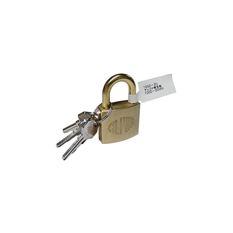 Alpha Padlock 1000 Series 1.2 inches (30 mm) 1000-30