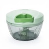 Vegetable Chopper Manual Food Chopper with Container, Hand Pull String